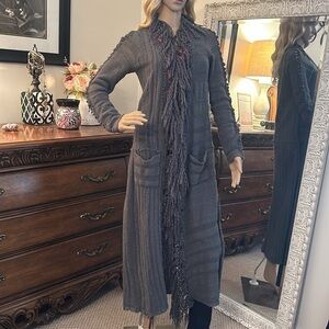 Free People Boho Knit Duster